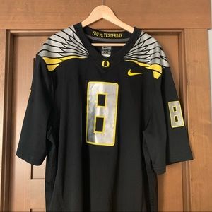 Oregon Ducks Marcus Mariota football jersey